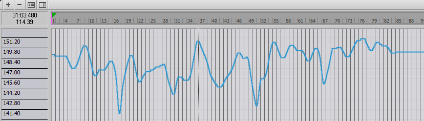 The tempo variations in the Beatles song "Love Me Do."