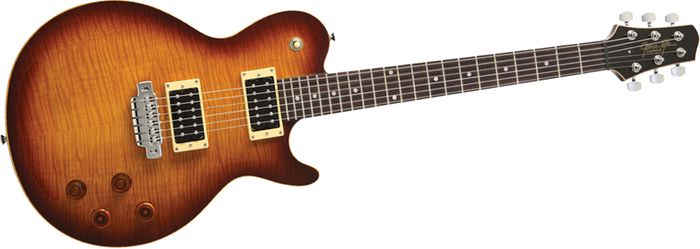 Picture of the Line 6 JTV-59 Variax guitar.