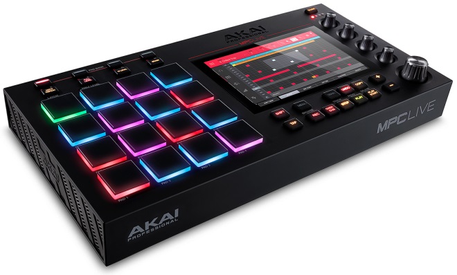 Akai's MPC series uses a 4 x 4 matrix of buttons for triggering sounds.