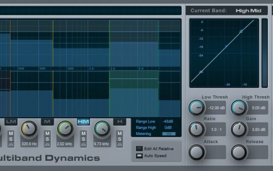 Use a Multiband Compressor as a High-Quality Graphic EQ