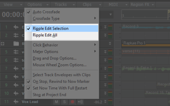 Understanding Ripple Editing