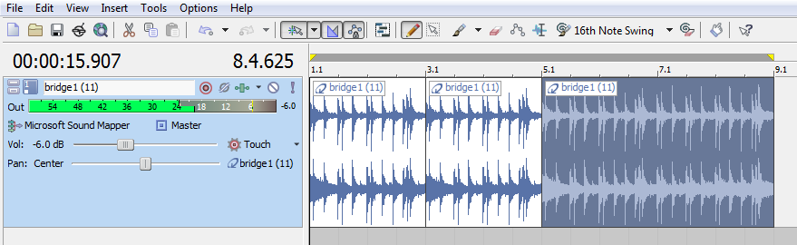 Cutting a longer loop into small pieces can be more effective than using a single, long loop.