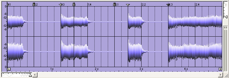 REX files are excellent for percussive parts, because you need to make hard cuts at the actual transients.