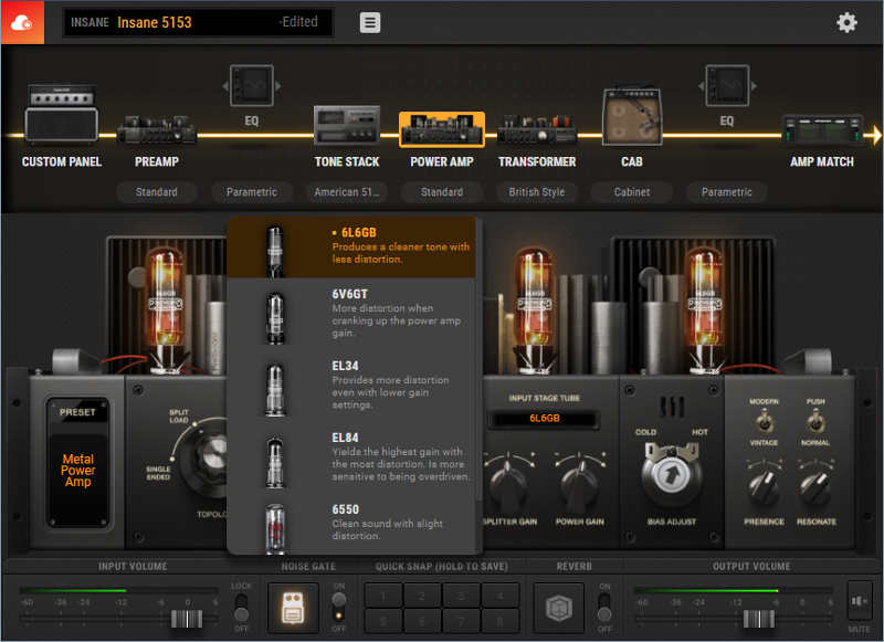 bias amp 2 noise