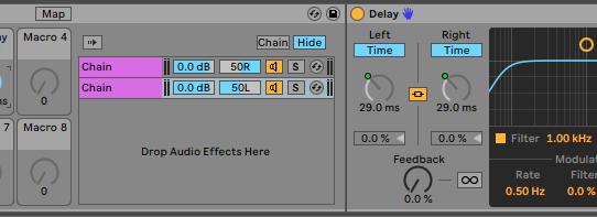 Ableton Live Mono-to-Stereo Converter that Collapses Well to Mono (Really!)